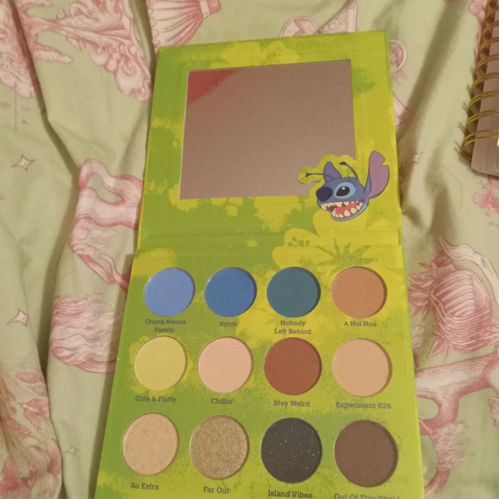 NWOT Disney Stitch Eyeshdow Palette